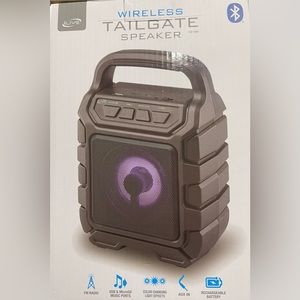 iLive Wireless Tailgate Speaker (ISB199B), Black